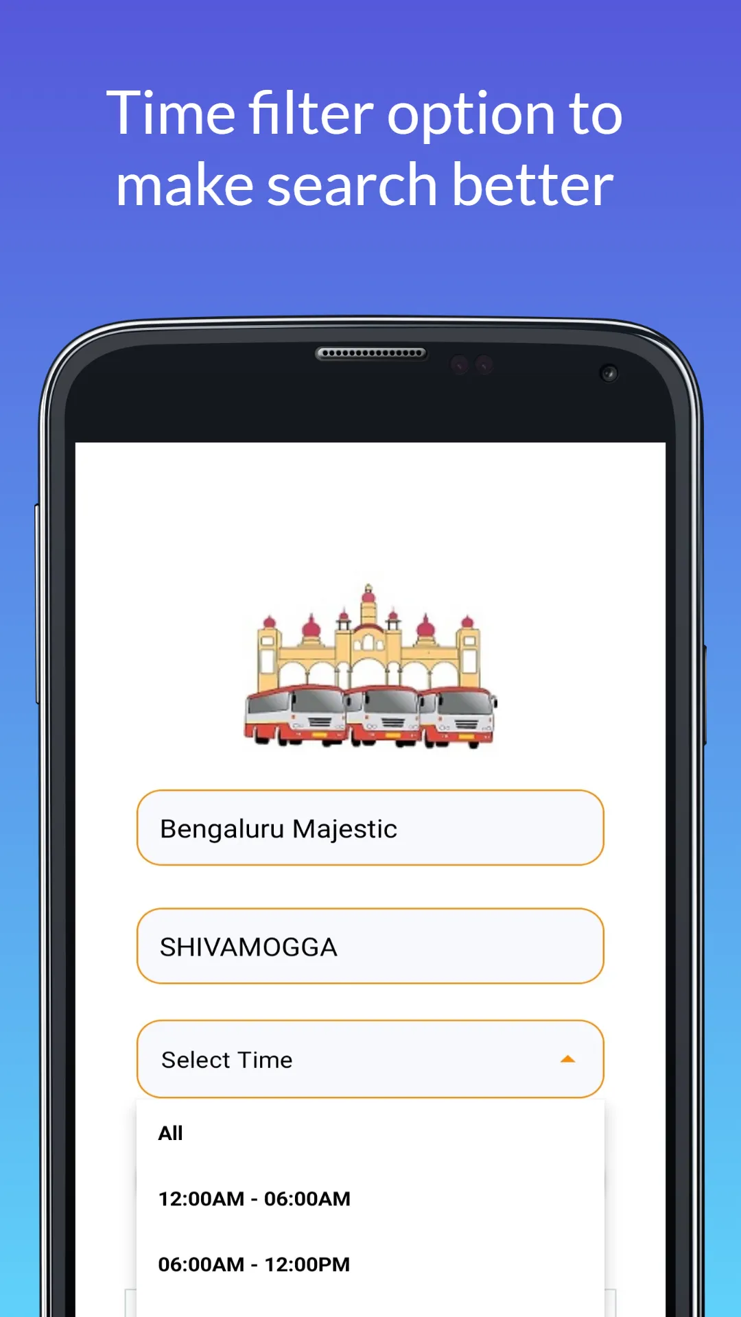 Karnataka Red Bus Timings | Indus Appstore | Screenshot