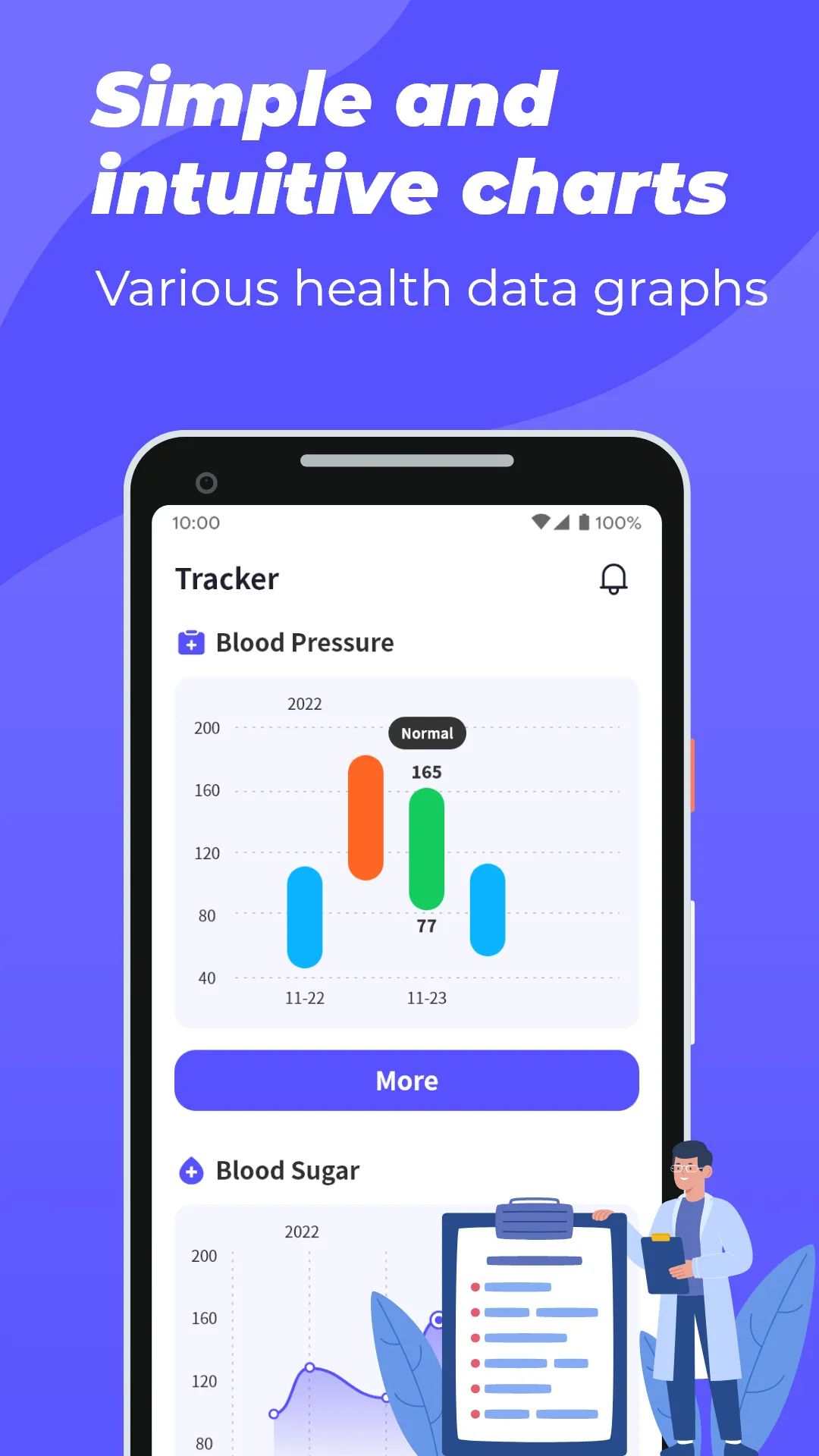 Blood Pressure App | Indus Appstore | Screenshot