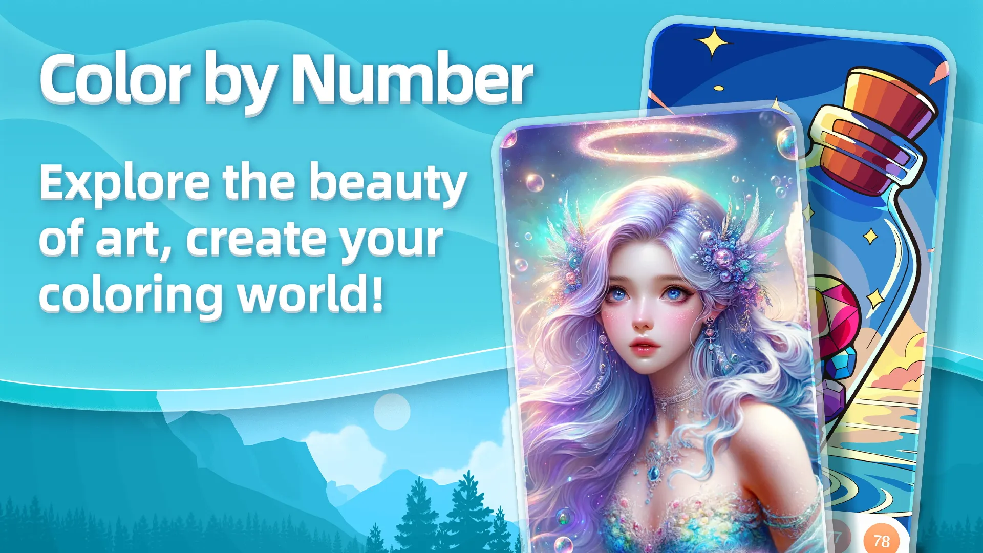 Color by Number | Indus Appstore | Screenshot