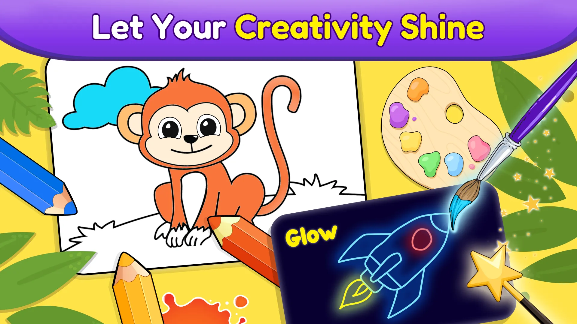 Coloring games for kids: 2-5 y | Indus Appstore | Screenshot