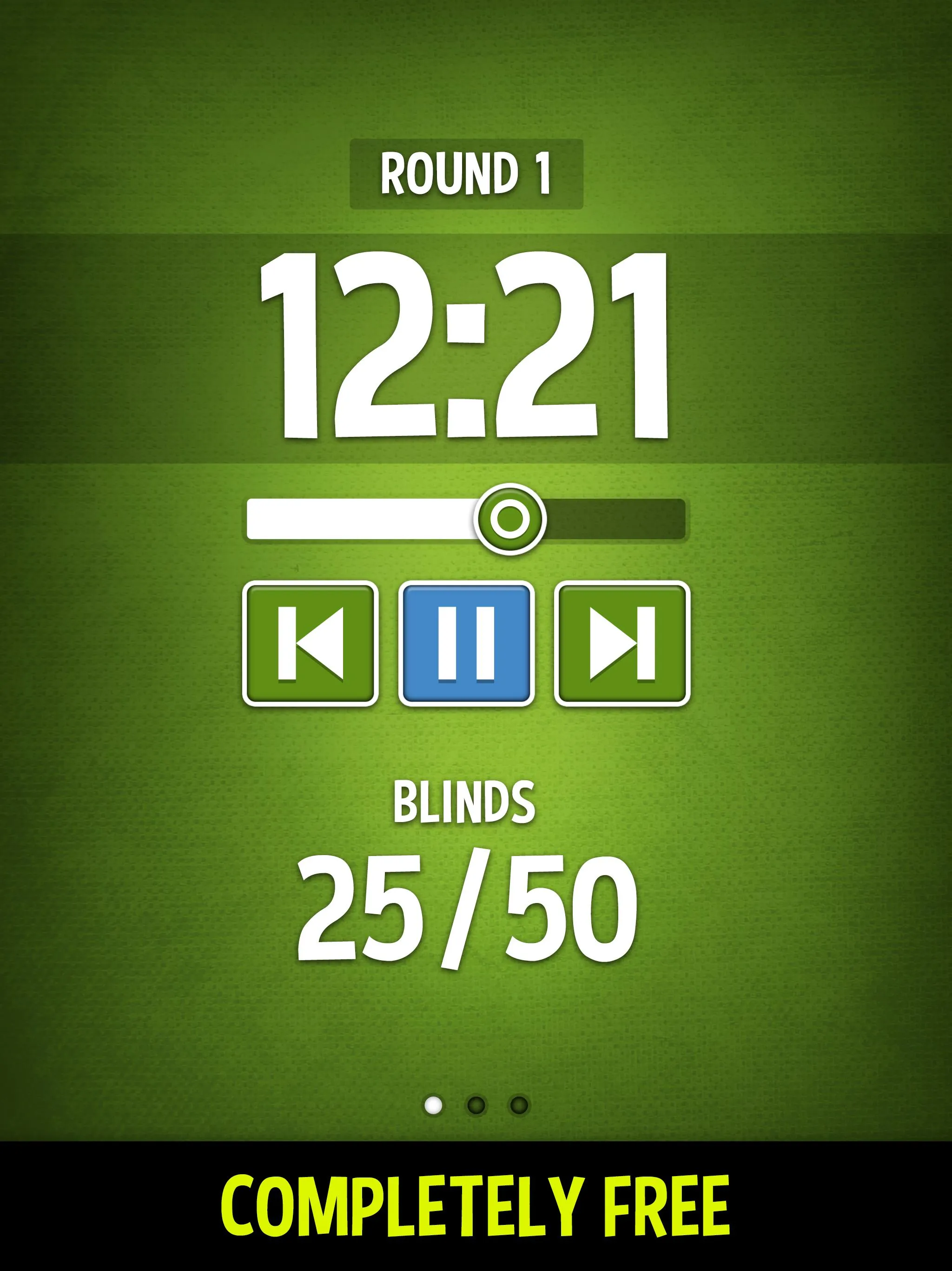 Poker Blind Timer | Indus Appstore | Screenshot