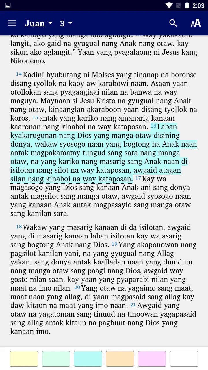 Mansaka Bible | Indus Appstore | Screenshot