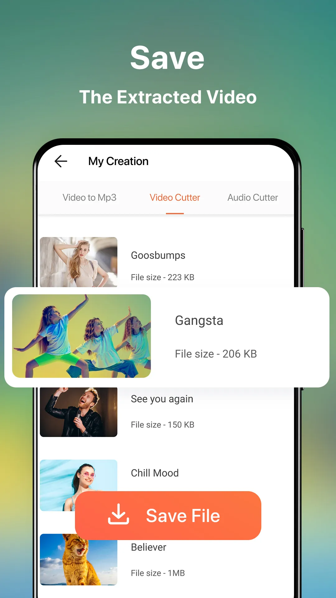 MP3 Converter - Video to Mp3 | Indus Appstore | Screenshot