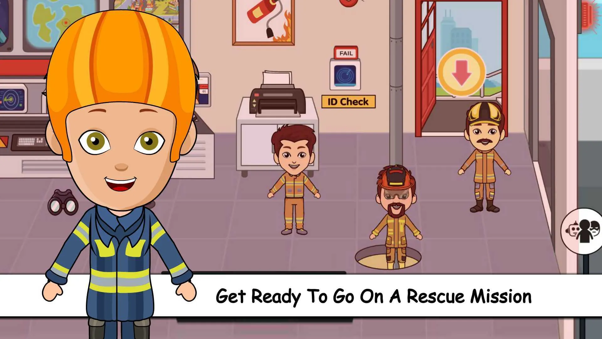 Tizi Town Kids Firetruck Games | Indus Appstore | Screenshot