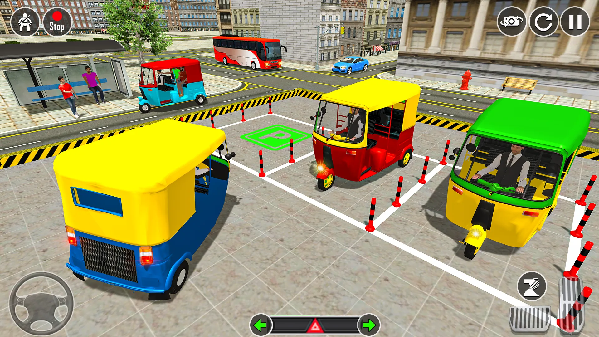 Auto Rickshaw game 3D car game | Indus Appstore | Screenshot