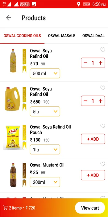 Oswal Mart | Indus Appstore | Screenshot