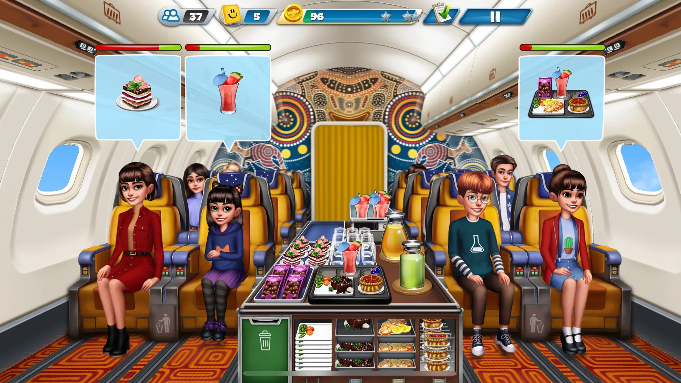 Airplane Chefs - Cooking Game | Indus Appstore | Screenshot