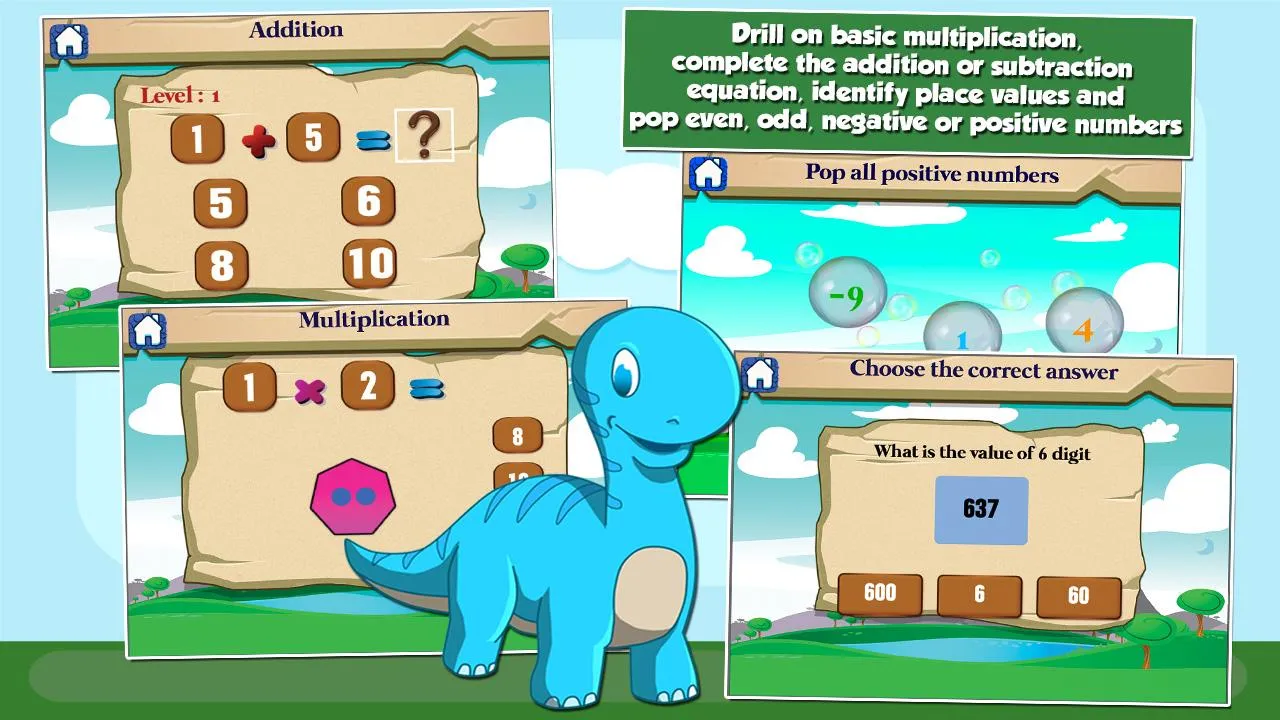 Dino Grade 2 Games | Indus Appstore | Screenshot