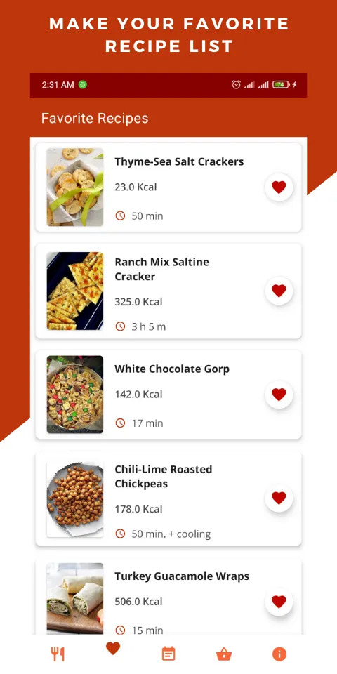 Healthy Snacks Recipes Offline | Indus Appstore | Screenshot