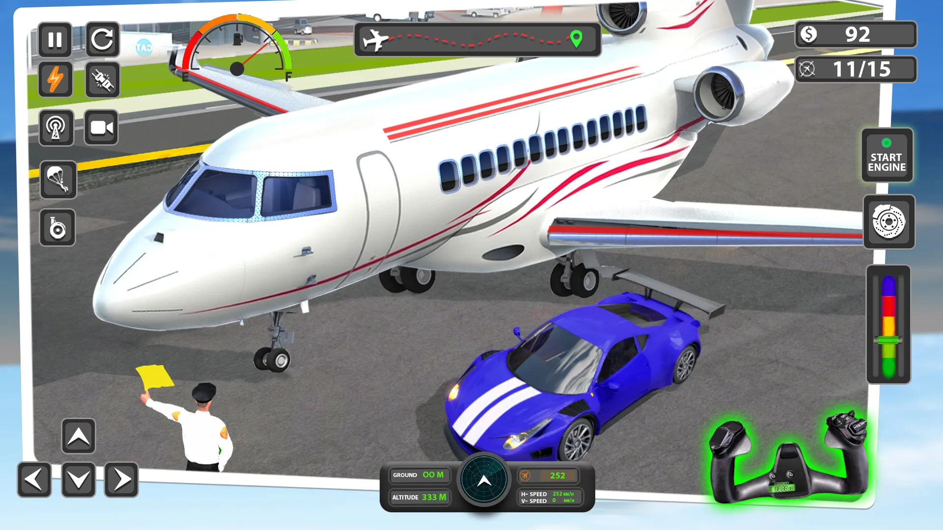 Airplane Pilot Car Transporter | Indus Appstore | Screenshot