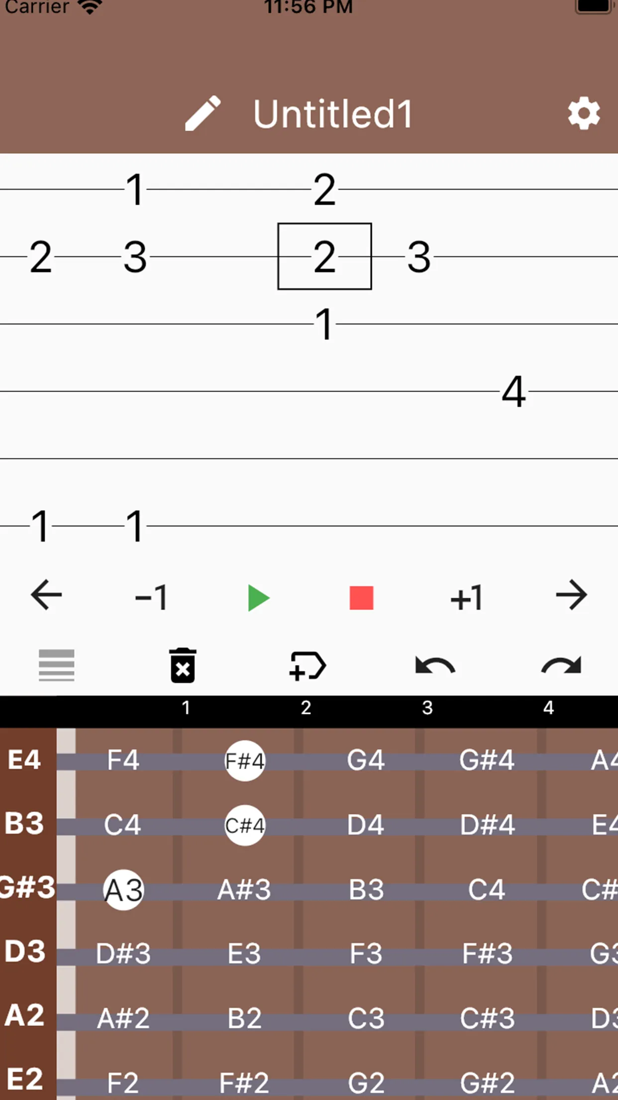 Guitar Tab Easy - tab editor | Indus Appstore | Screenshot