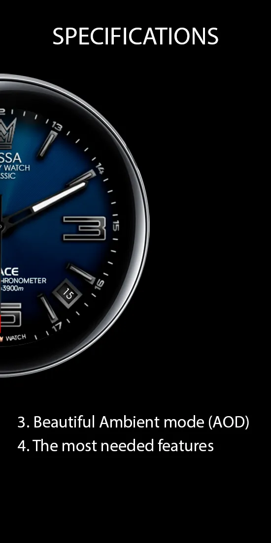 Messa Watch Face BN28 Classic | Indus Appstore | Screenshot