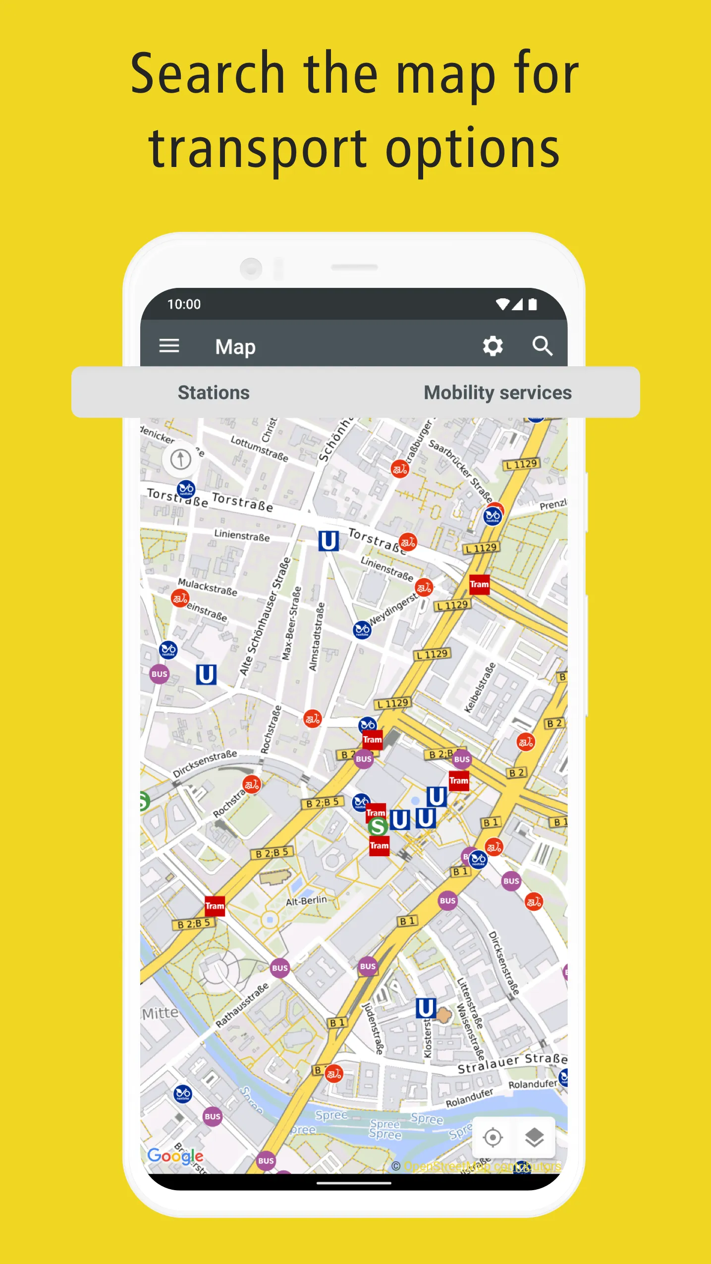 BVG Fahrinfo: Route planner | Indus Appstore | Screenshot