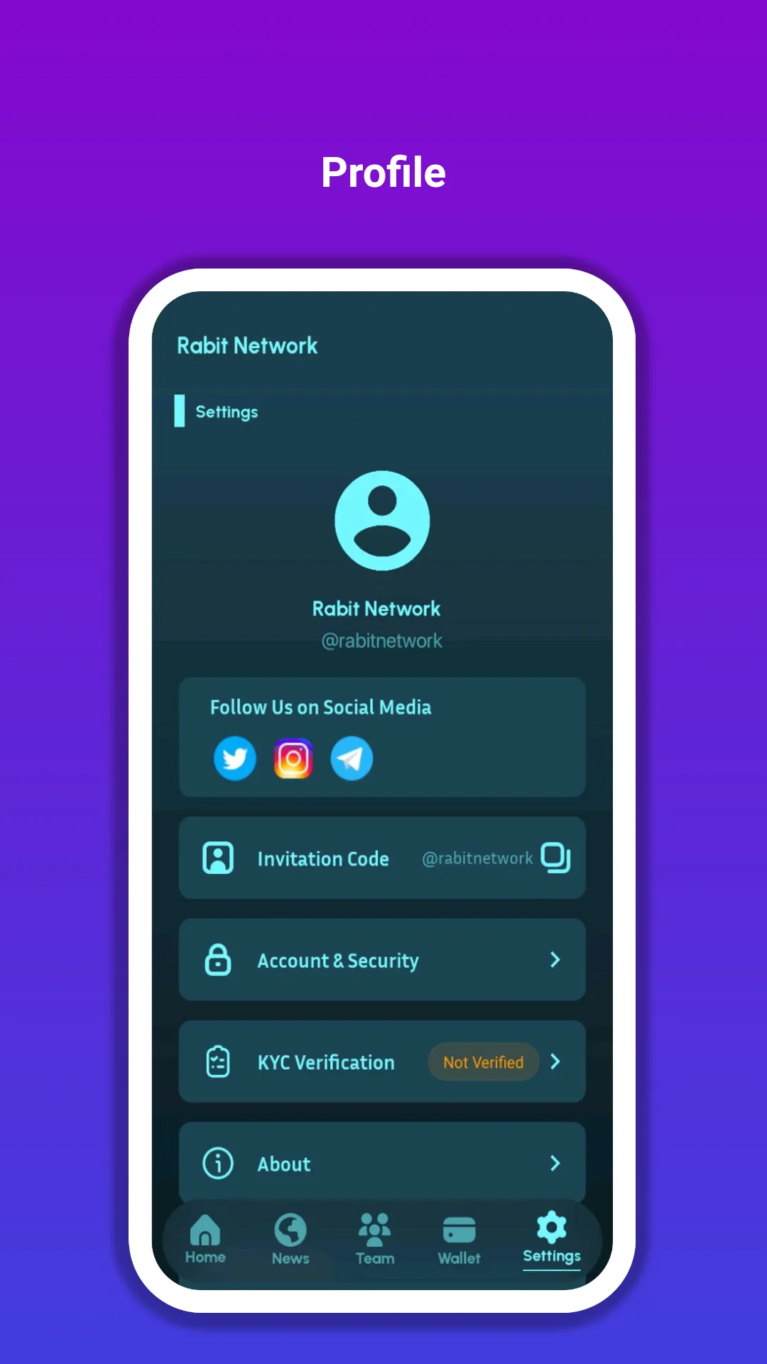 Rabit Network | Indus Appstore | Screenshot