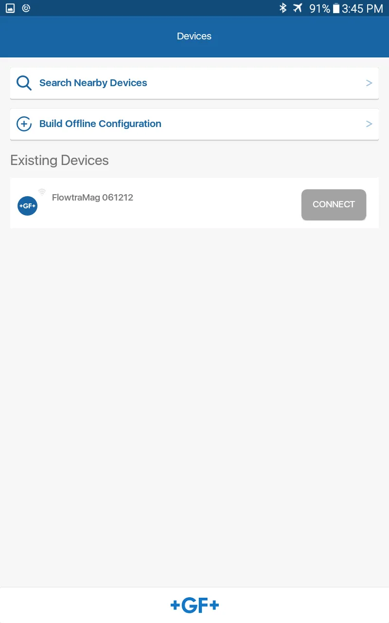 GF Configuration Tool | Indus Appstore | Screenshot