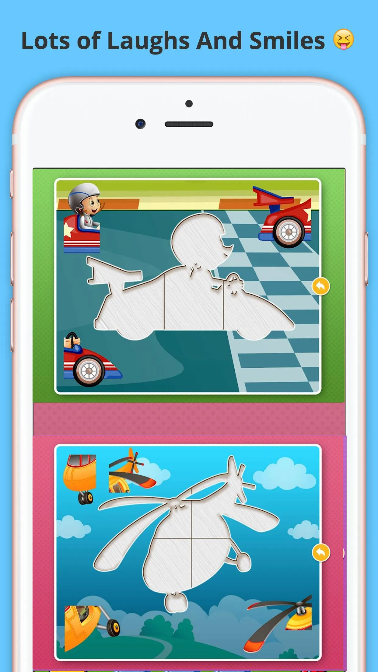 Transportation Puzzle for baby | Indus Appstore | Screenshot