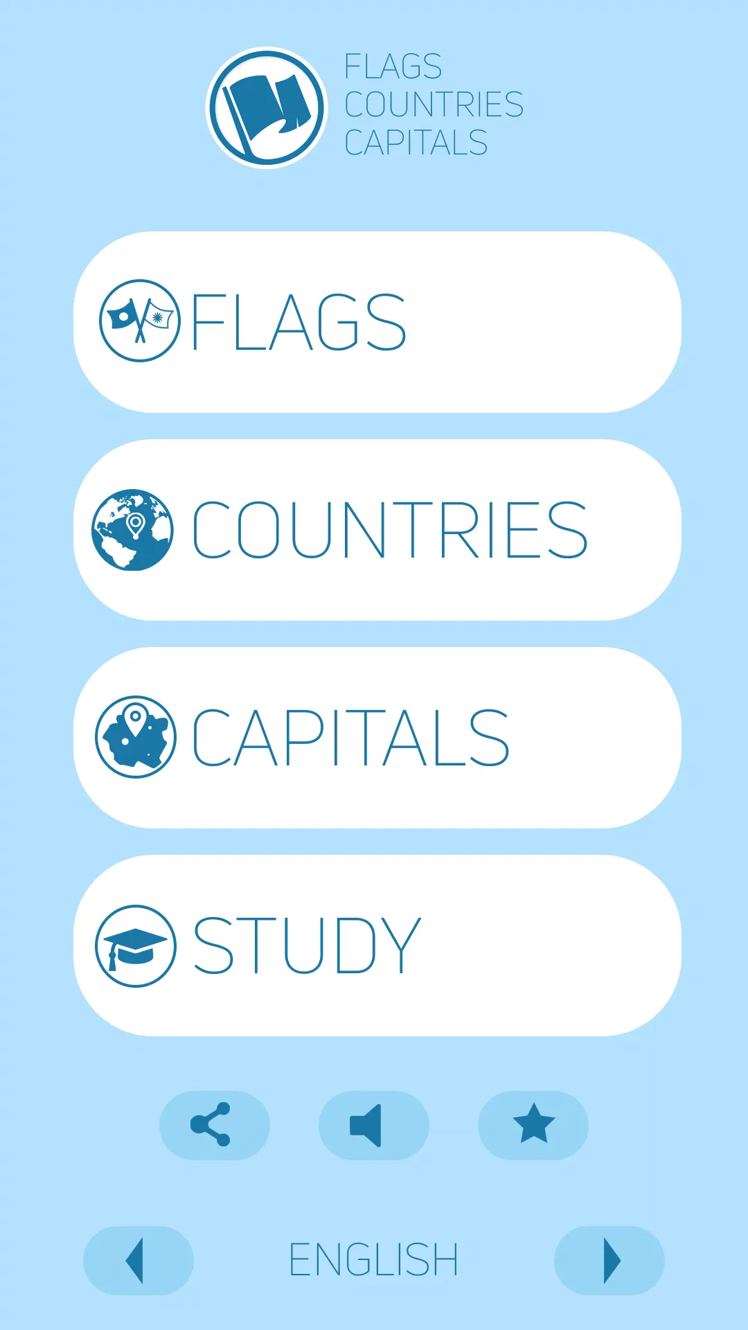 Flags - Countries - Capitals | Indus Appstore | Screenshot