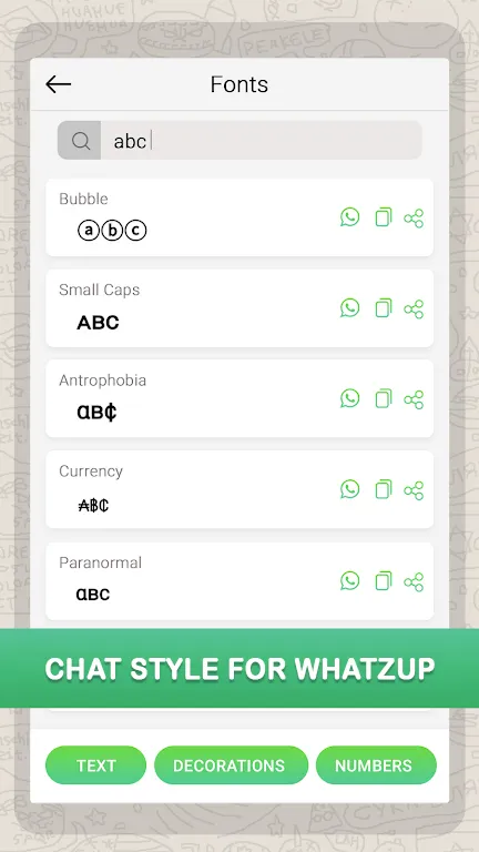 Fancy font style for whatzup | Indus Appstore | Screenshot