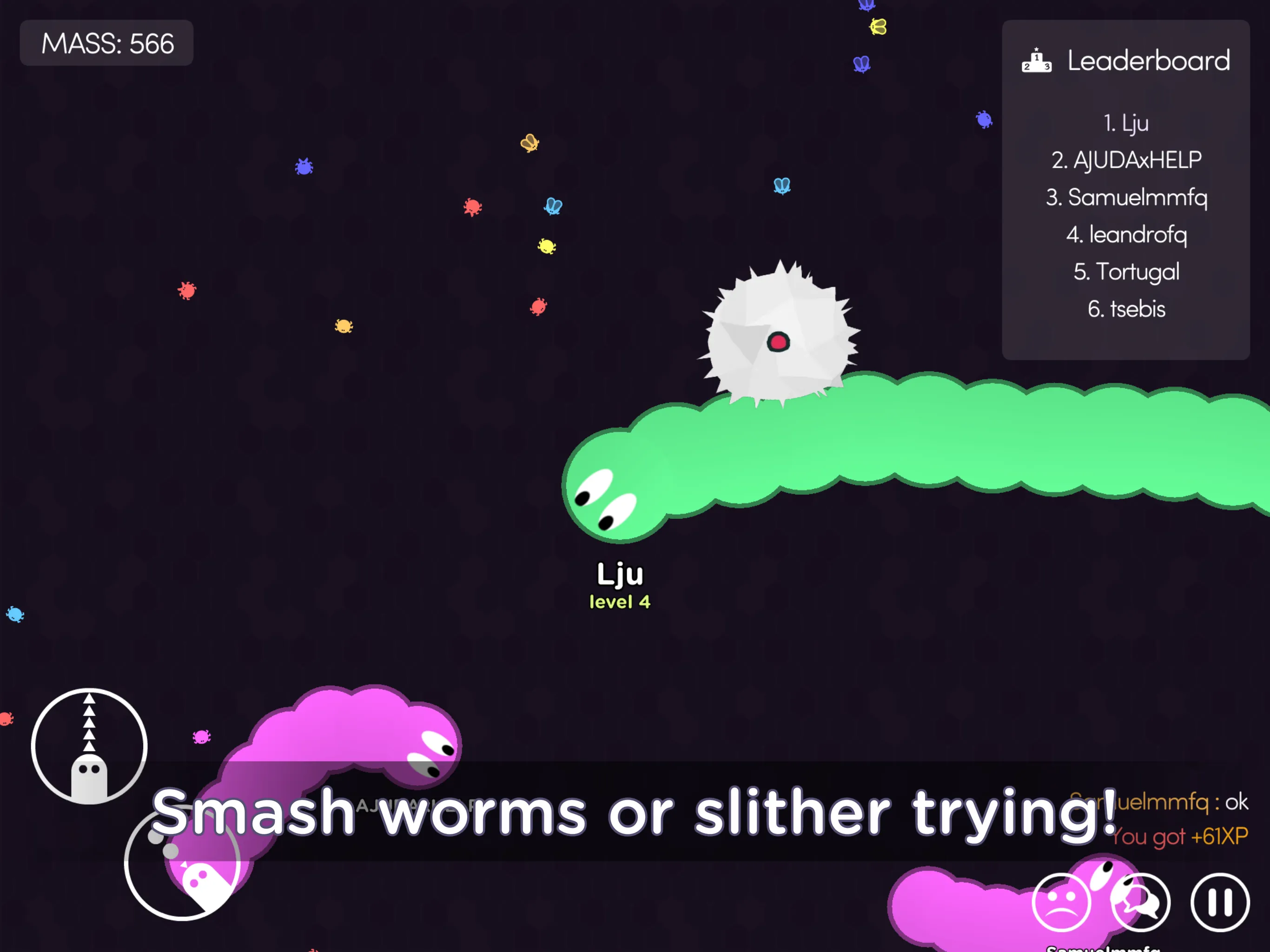 Worm.is: The Game | Indus Appstore | Screenshot