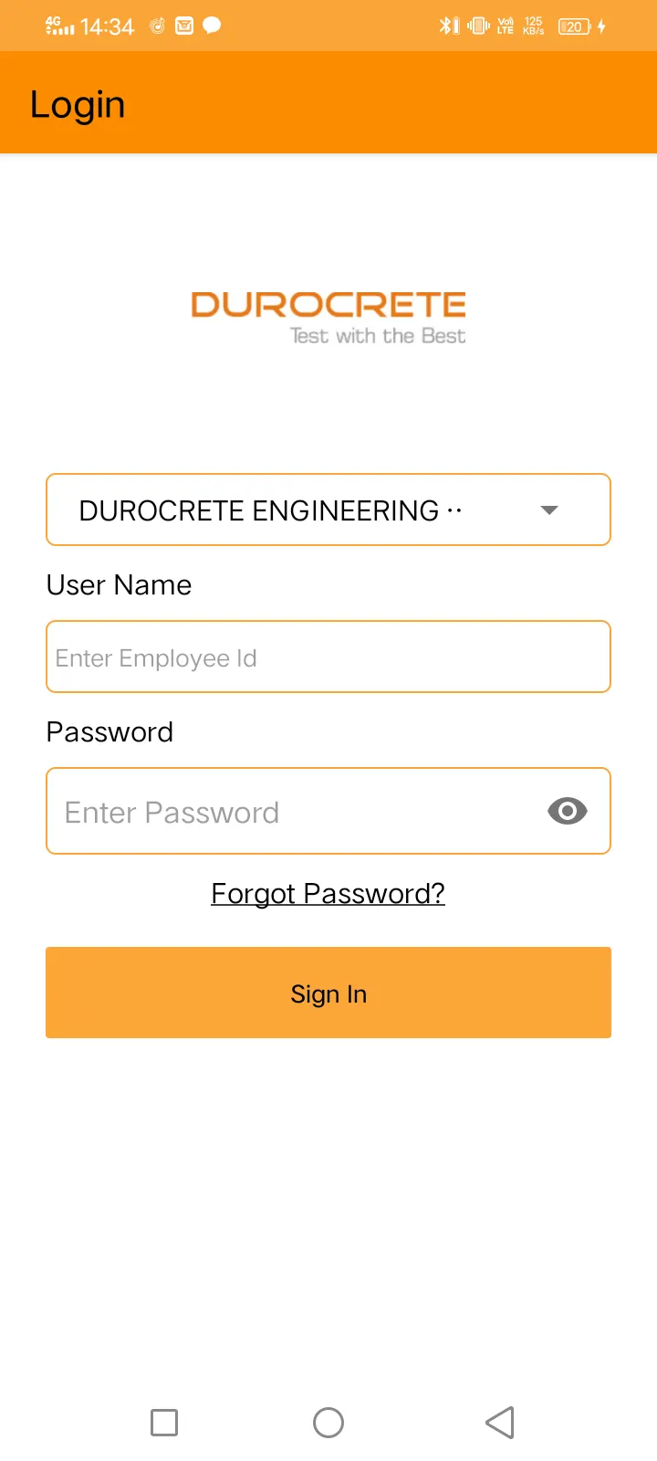 Durocrete ATMS | Indus Appstore | Screenshot