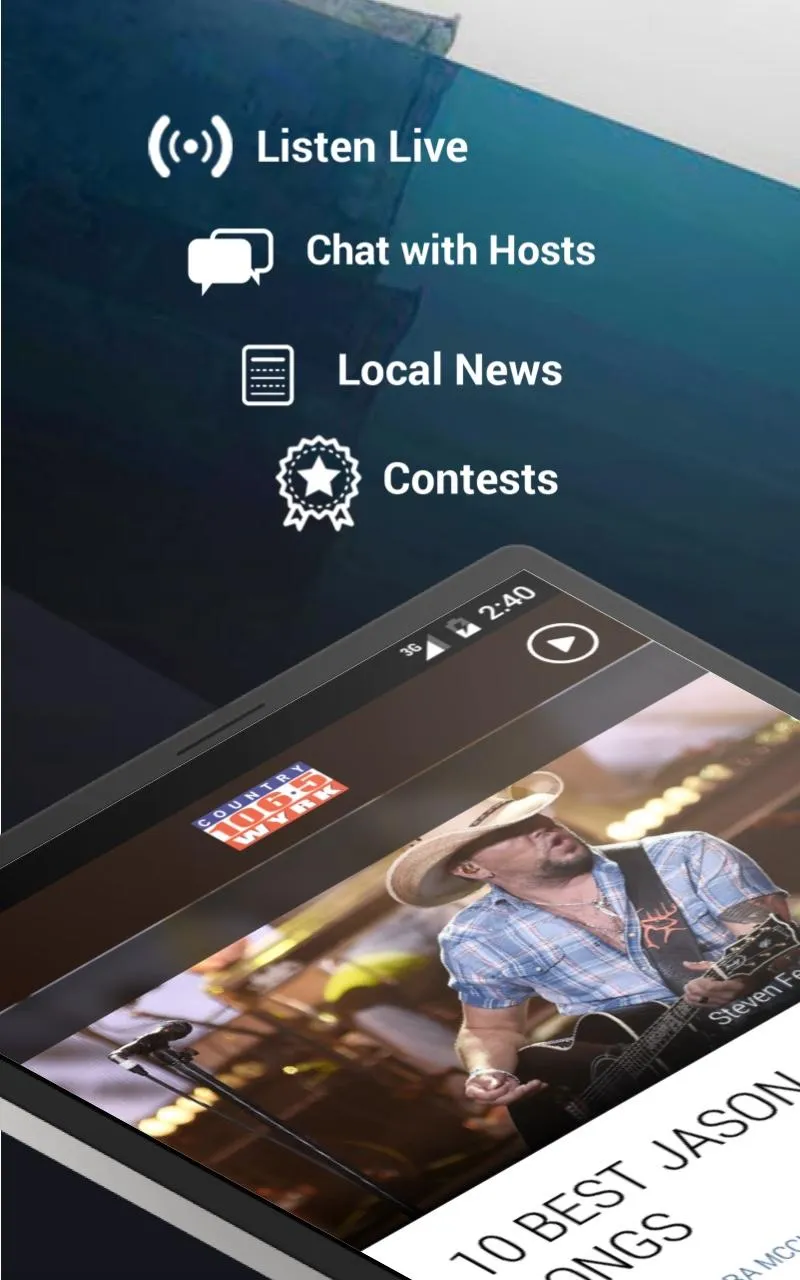 Country 106.5 WYRK | Indus Appstore | Screenshot