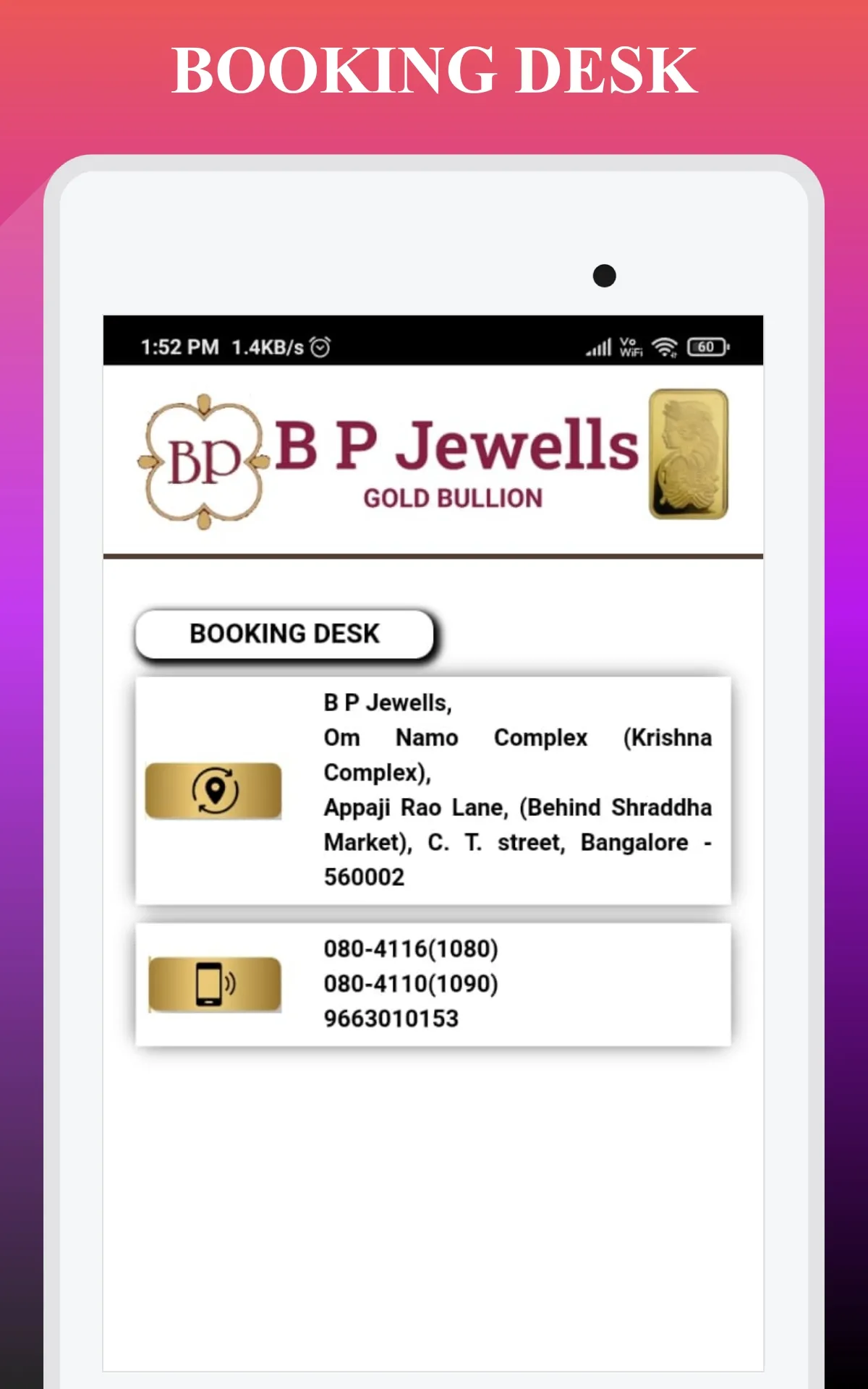 BP Bullion | Indus Appstore | Screenshot