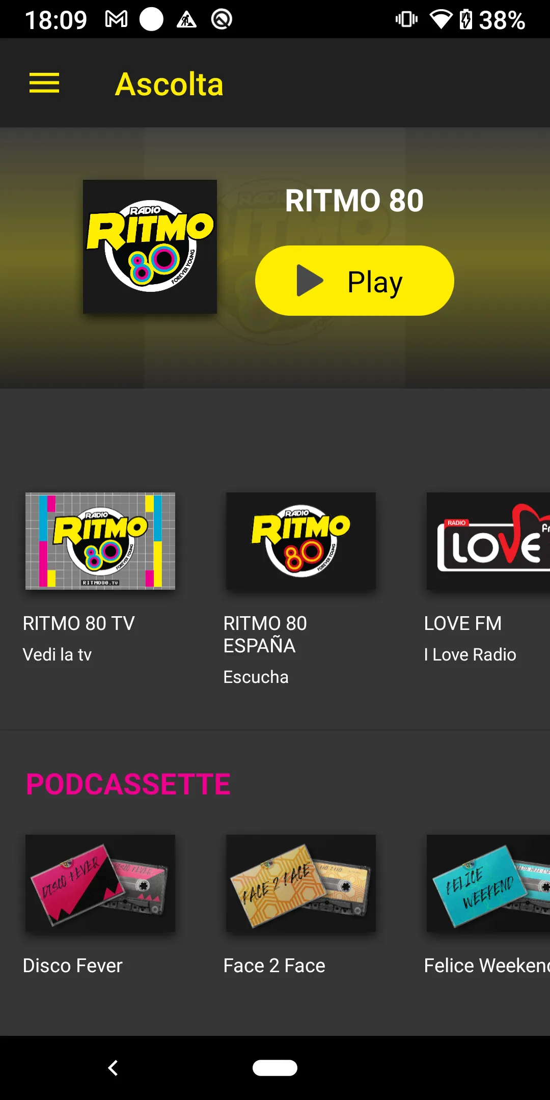 Ritmo 80 | Indus Appstore | Screenshot