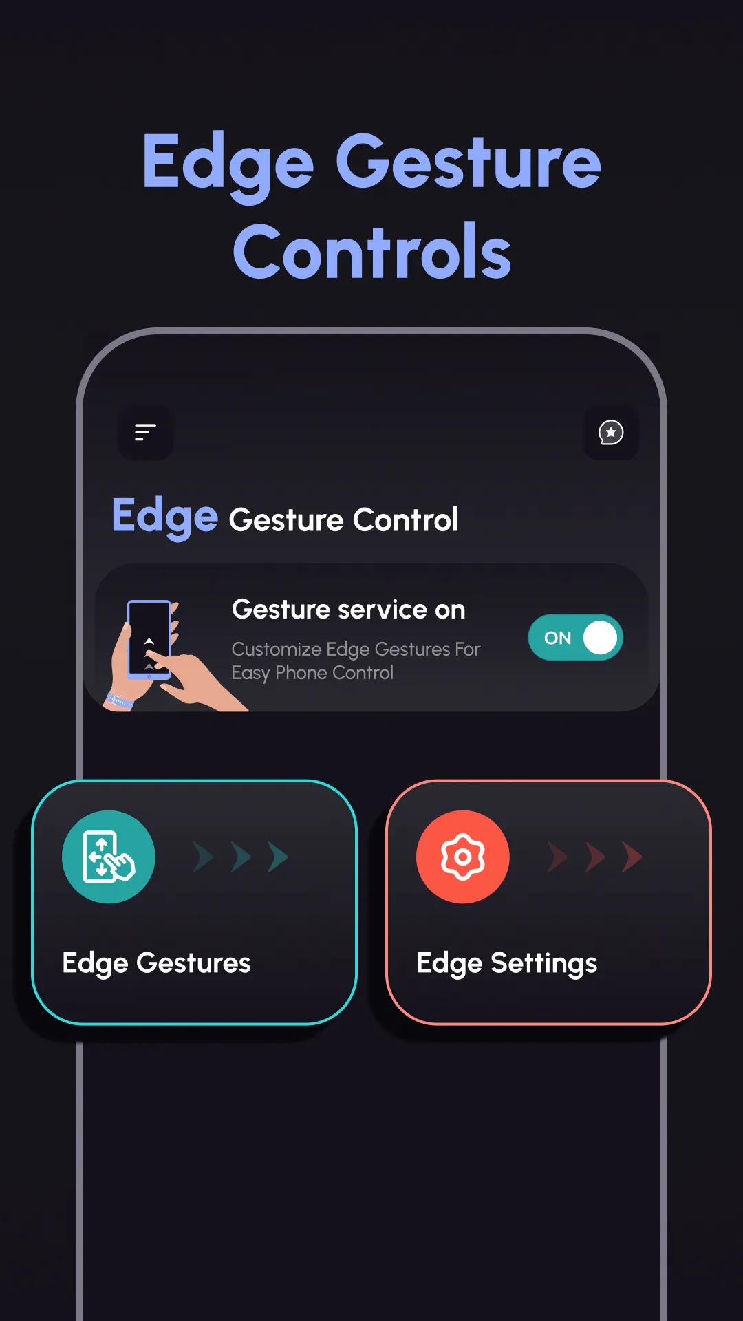 Edge Gesture Controls | Indus Appstore | Screenshot