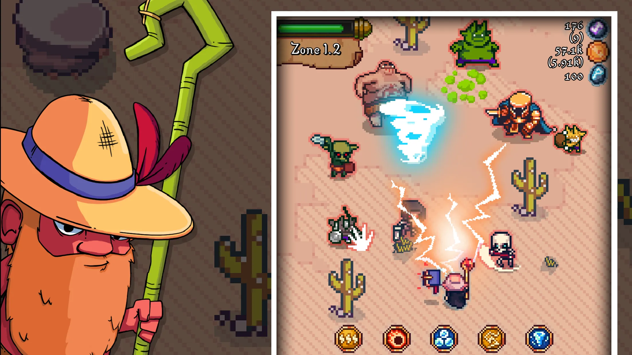 Tap Wizard: Idle Magic Quest | Indus Appstore | Screenshot