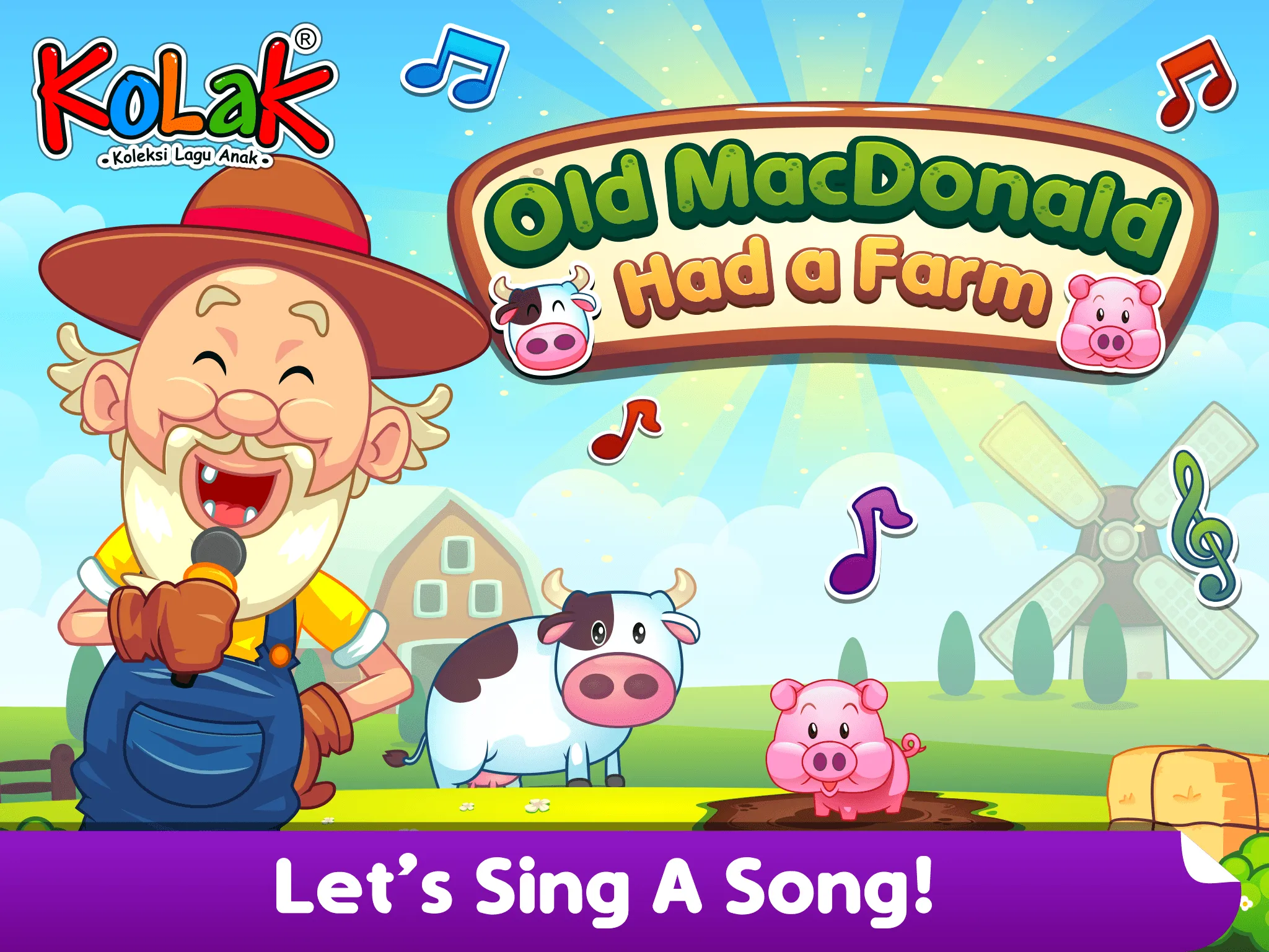 Kids Song : Old Mc Donald | Indus Appstore | Screenshot