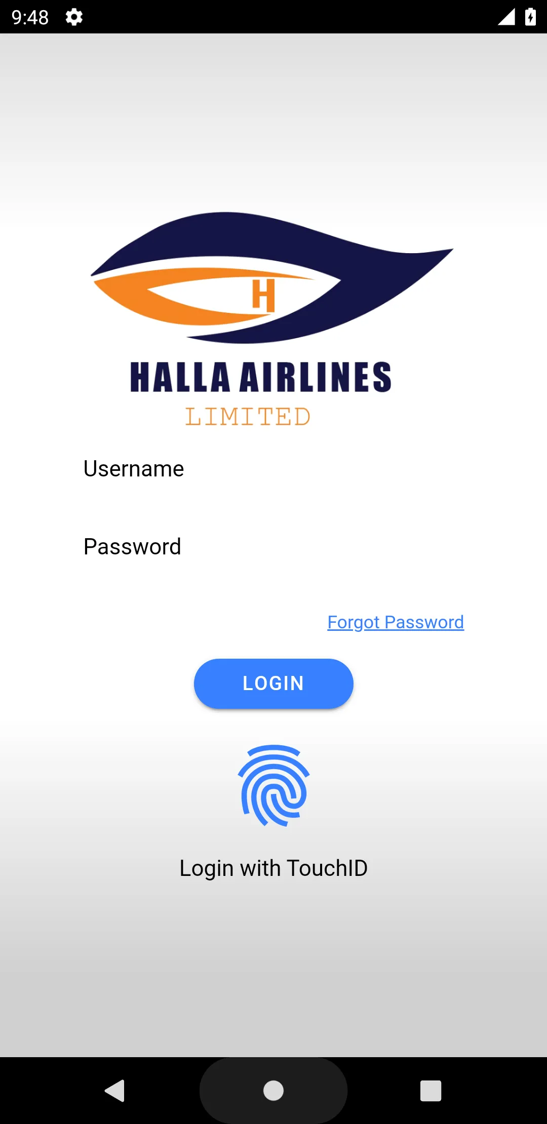 Halla Airlines | Indus Appstore | Screenshot