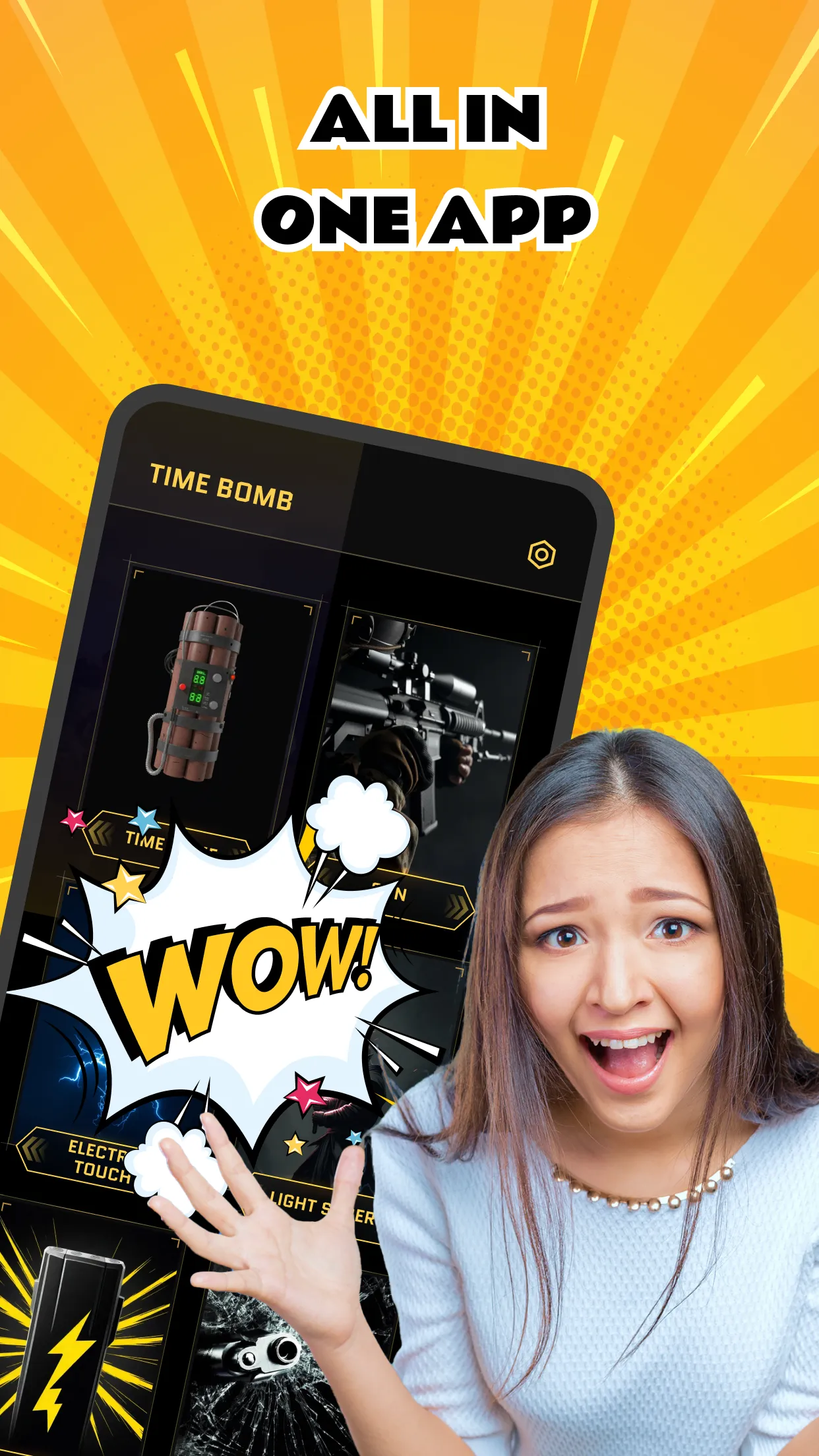 Time Bomb - Prank Gun Sounds | Indus Appstore | Screenshot