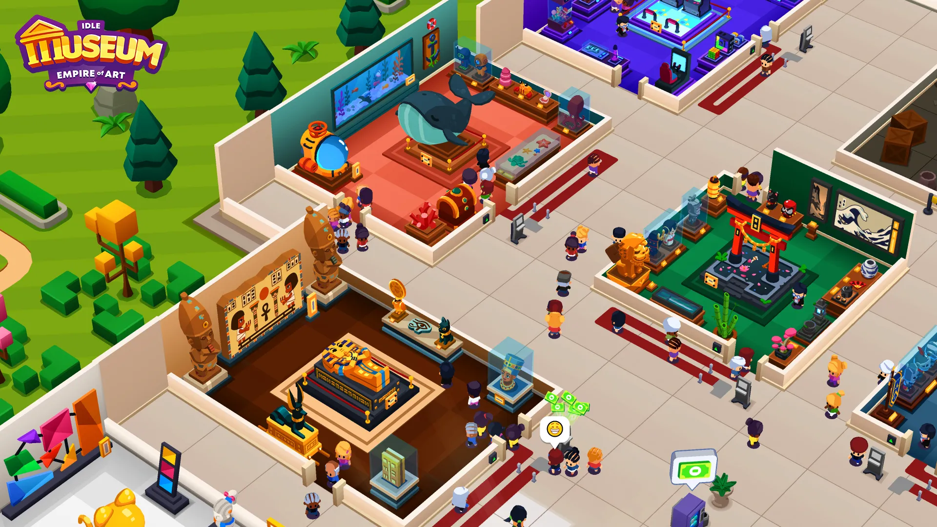 Idle Museum Tycoon: Art Empire | Indus Appstore | Screenshot