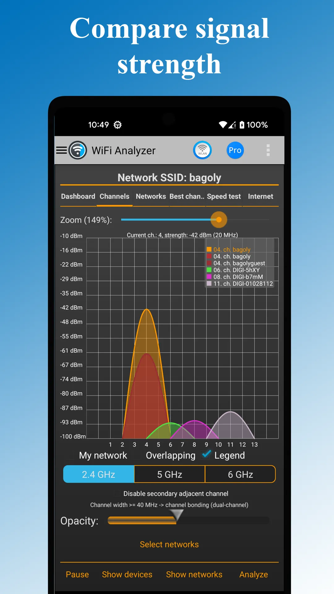 WiFi Analyzer | Indus Appstore | Screenshot