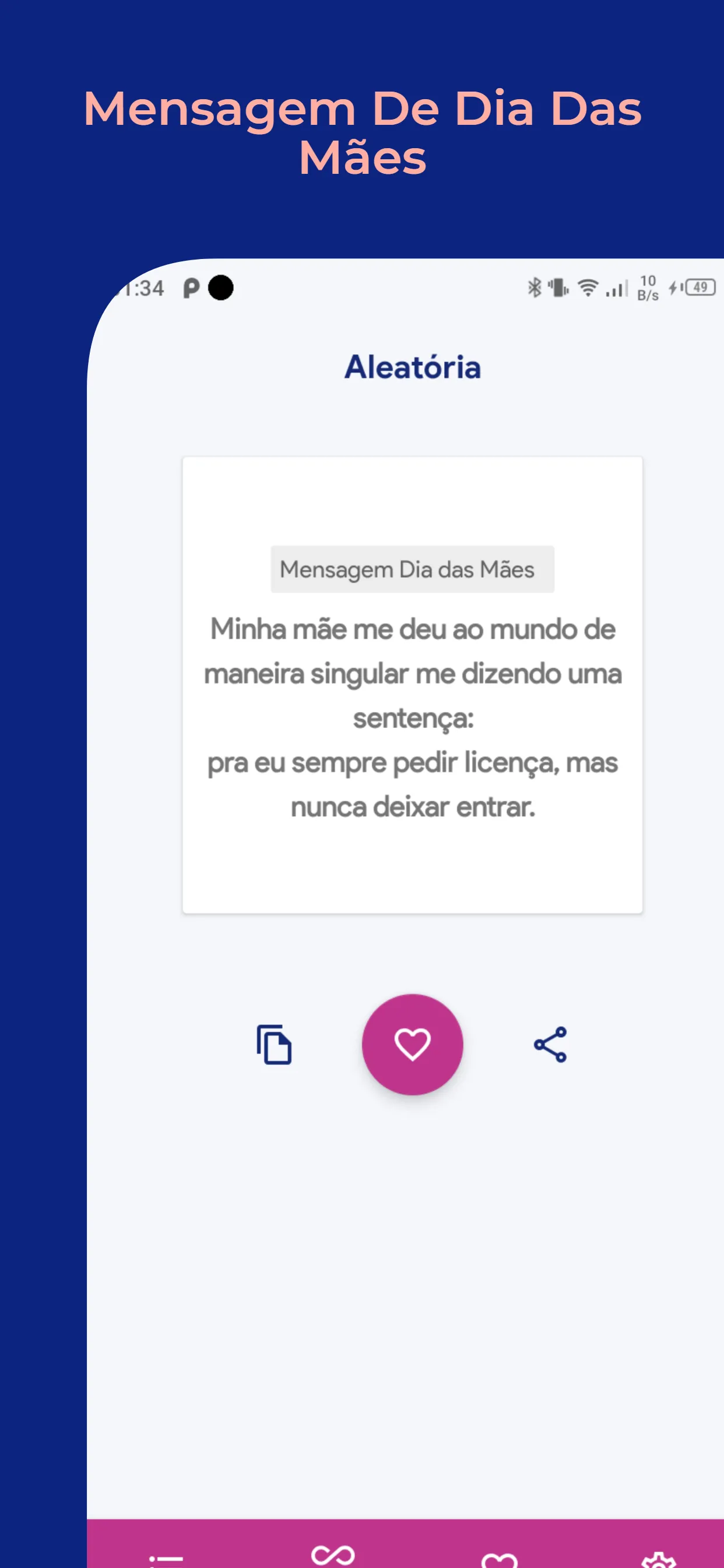 Mensagem De Dia Das Mães | Indus Appstore | Screenshot