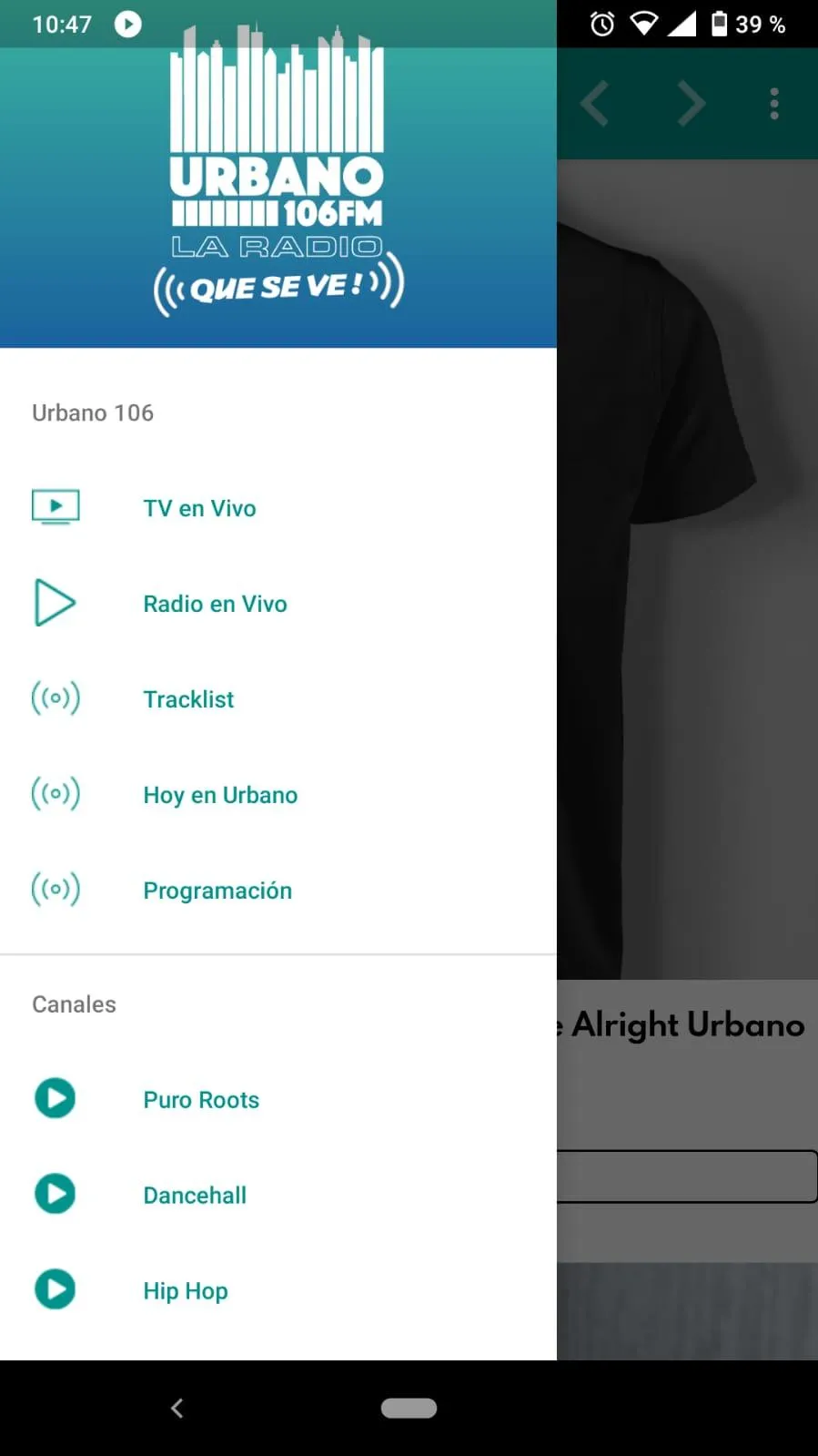 Urbano 106 FM (Radio Urbano) | Indus Appstore | Screenshot