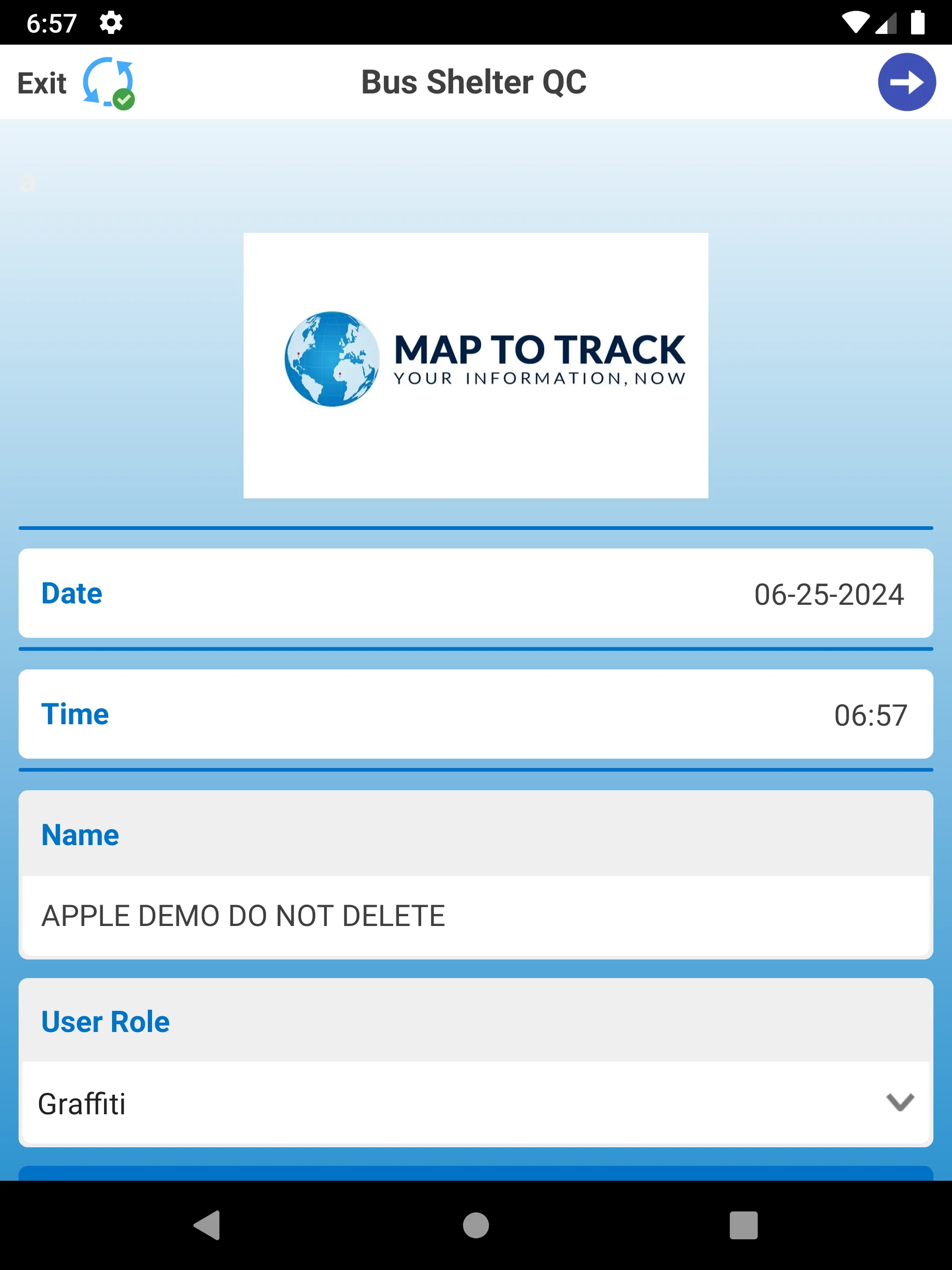 MapToTrack(TM) | Indus Appstore | Screenshot