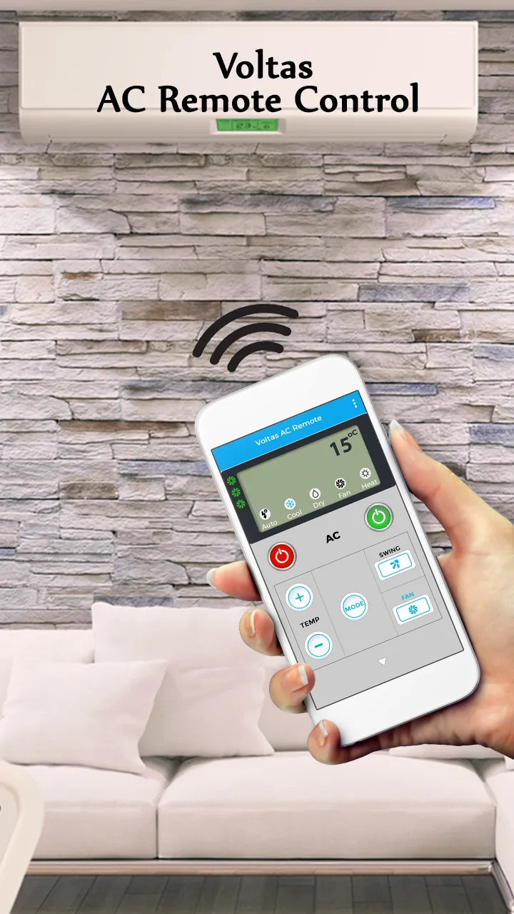 AC Remote Control For Voltas | Indus Appstore | Screenshot