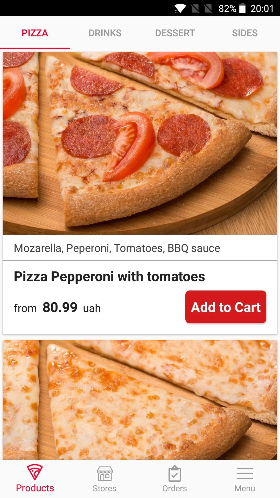 Domino's Pizza Ukraine | Indus Appstore | Screenshot