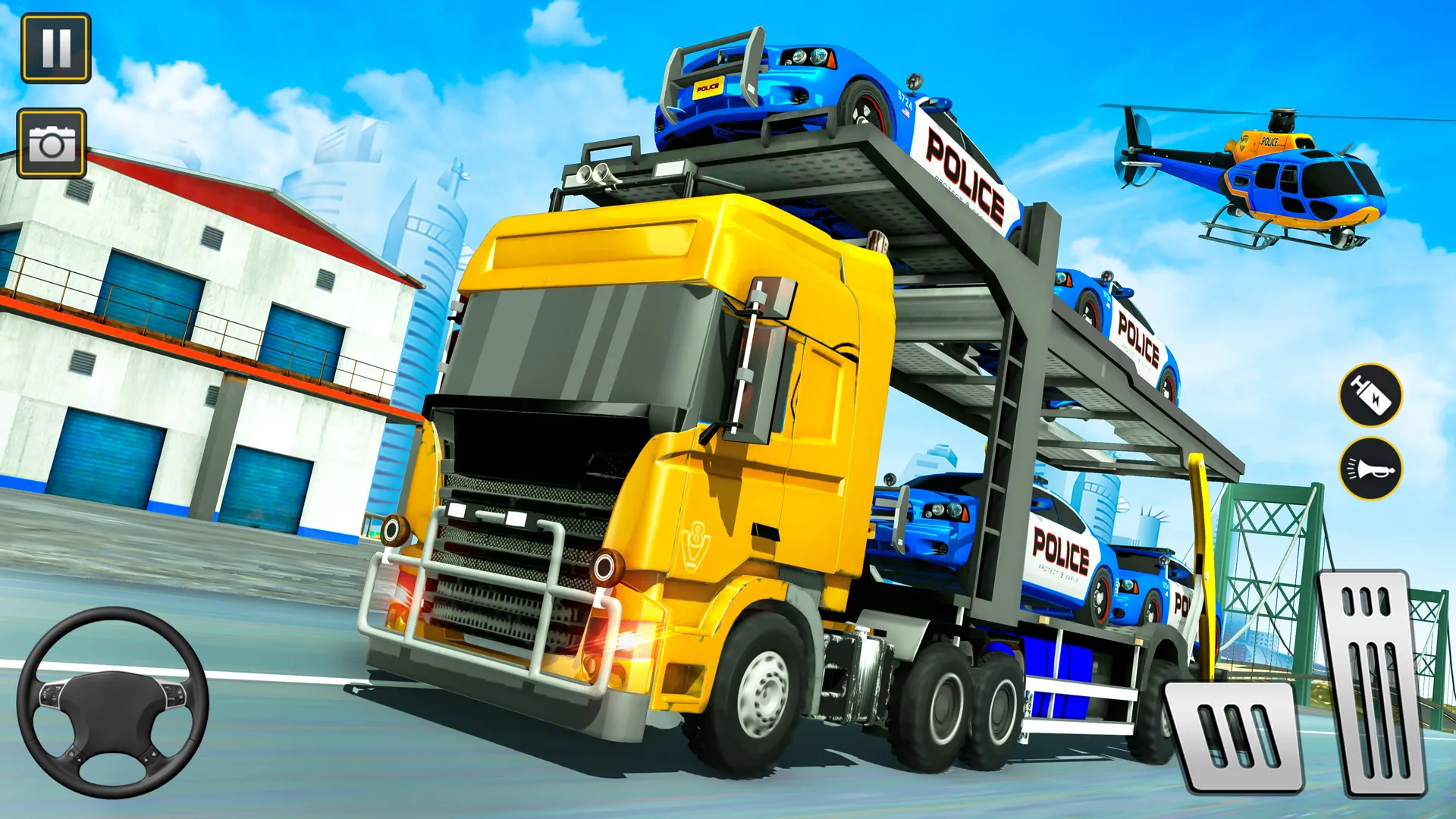 Police Cargo Truck Offroad 3D | Indus Appstore | Screenshot