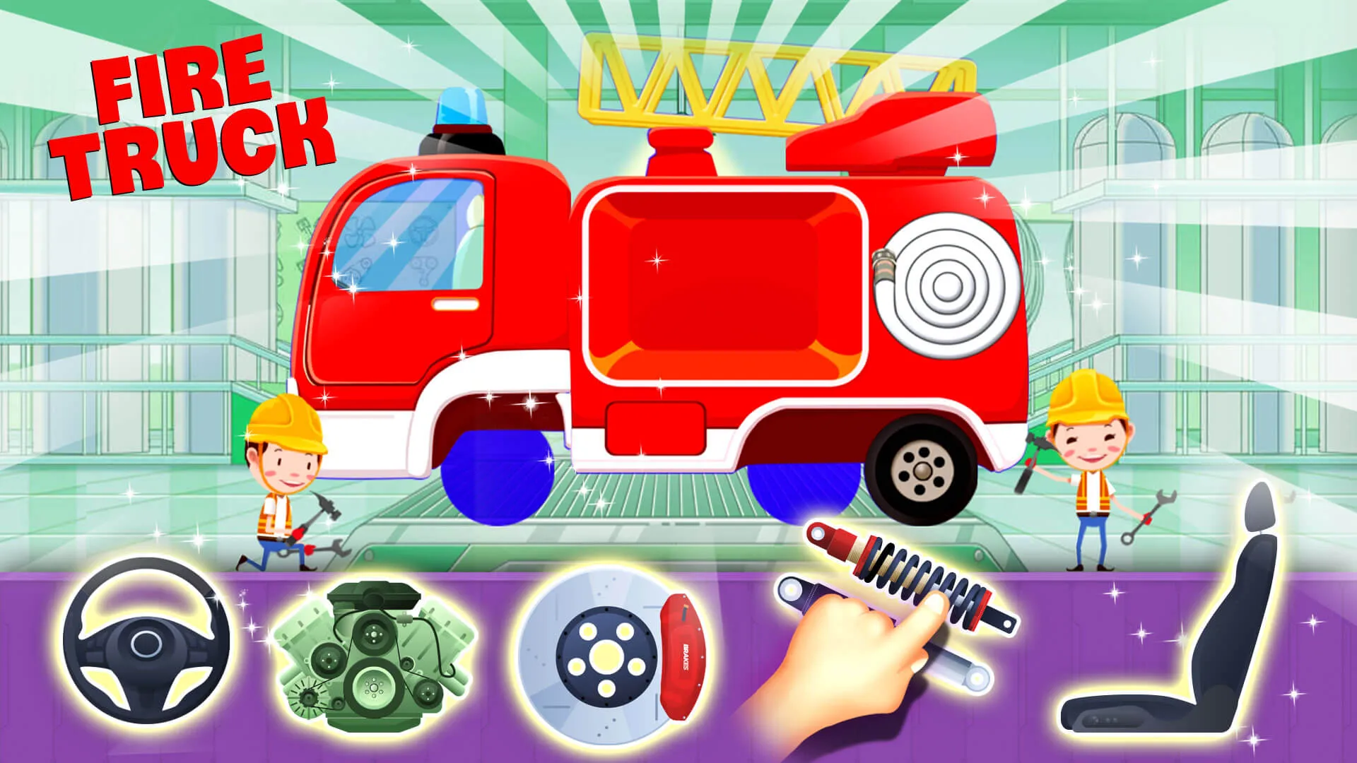 Cars for kids - Car builder | Indus Appstore | Screenshot