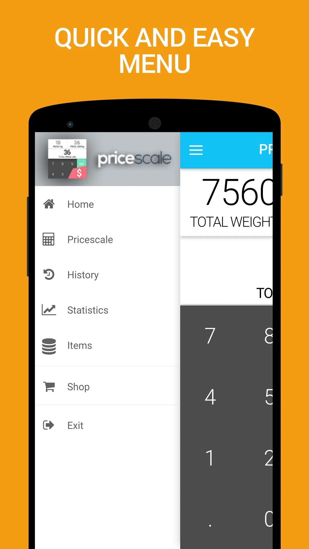 Price Scale Lite digital scale | Indus Appstore | Screenshot