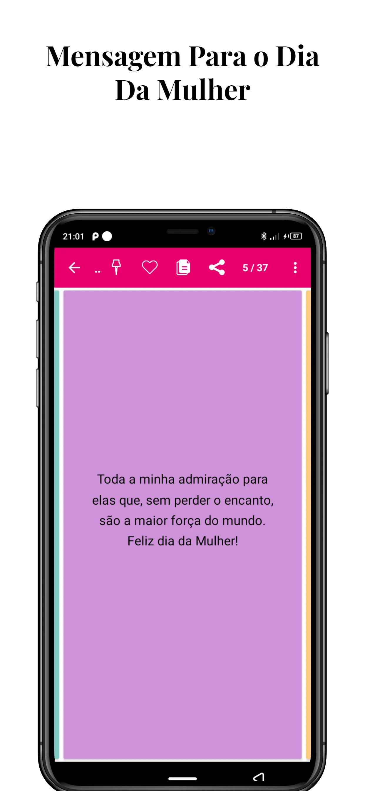 Mensagem Para o Dia Da Mulher | Indus Appstore | Screenshot