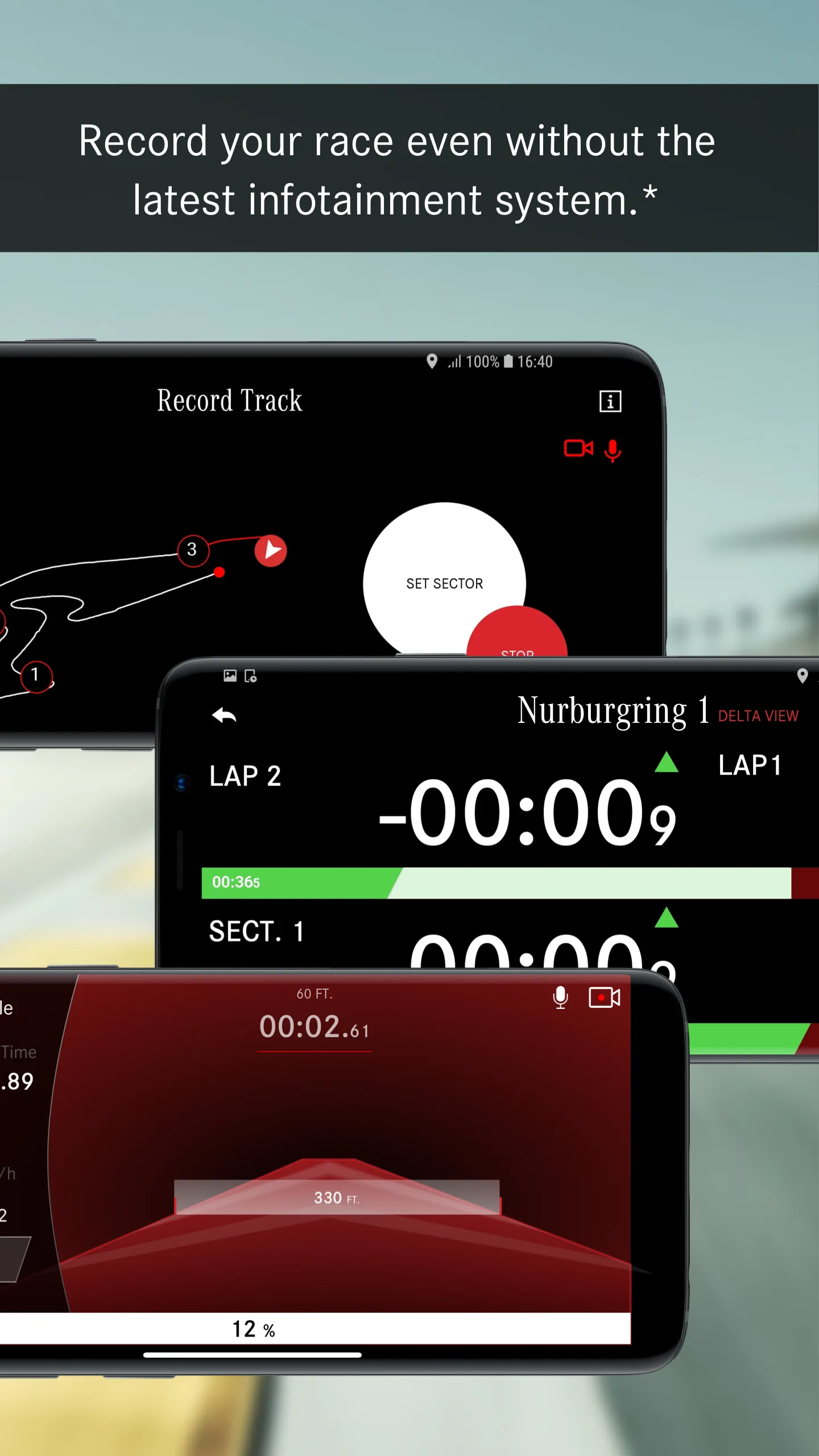 AMG Track Pace | Indus Appstore | Screenshot