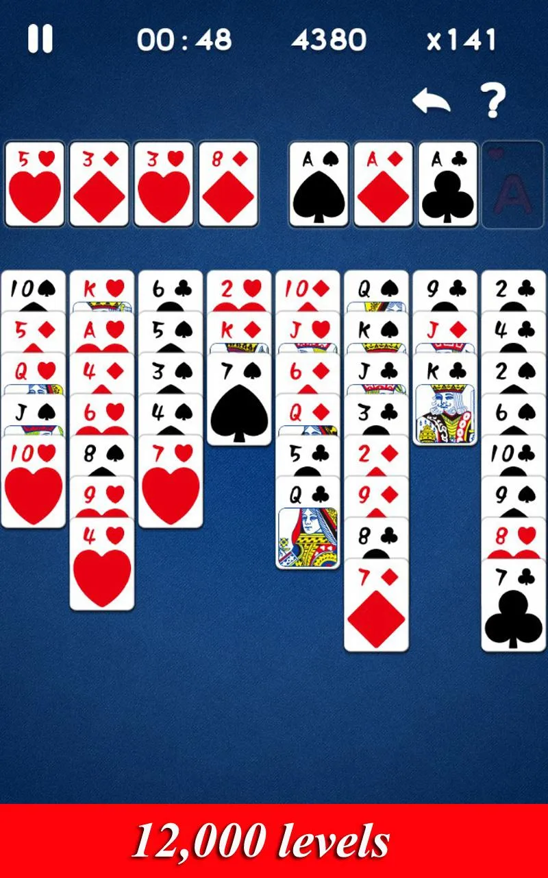 10000+ FreeCell Solitaire | Indus Appstore | Screenshot