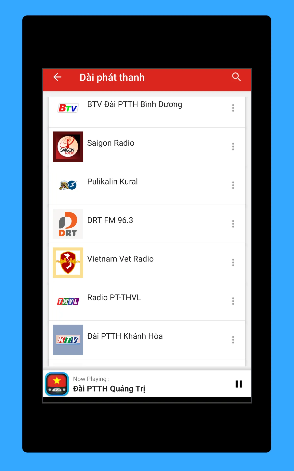 Radio Vietnam + Radio Online | Indus Appstore | Screenshot