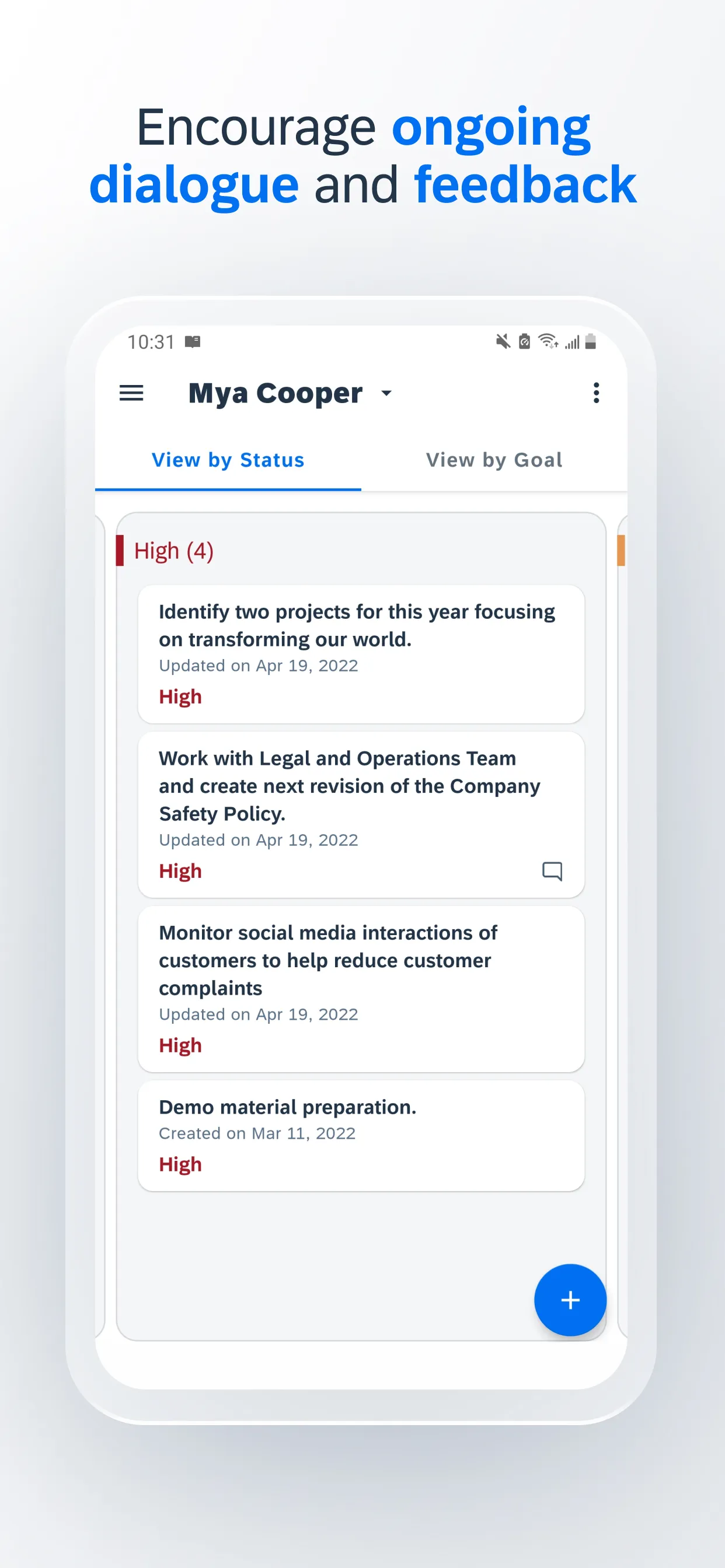 SAP SuccessFactors Mobile | Indus Appstore | Screenshot