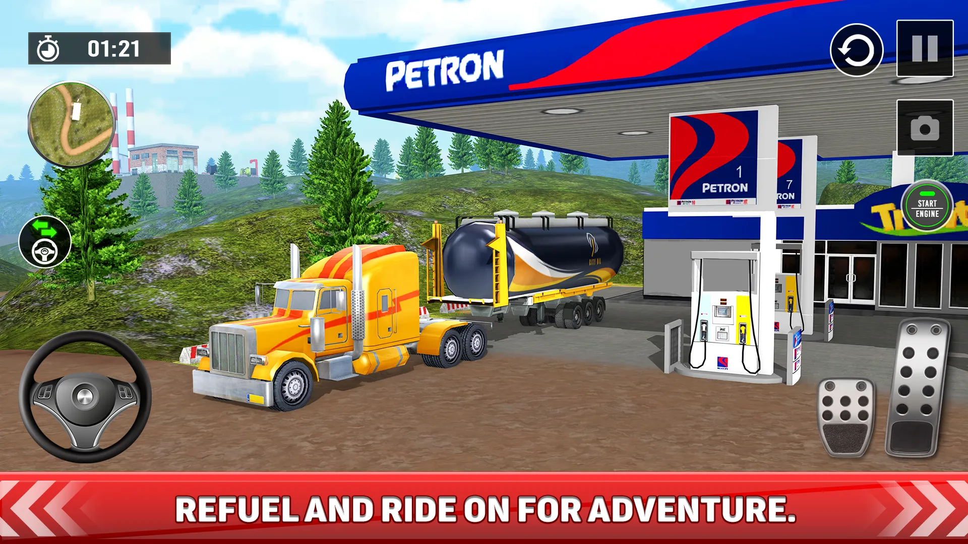 Oil Truck Games: Driving Games | Indus Appstore | Screenshot