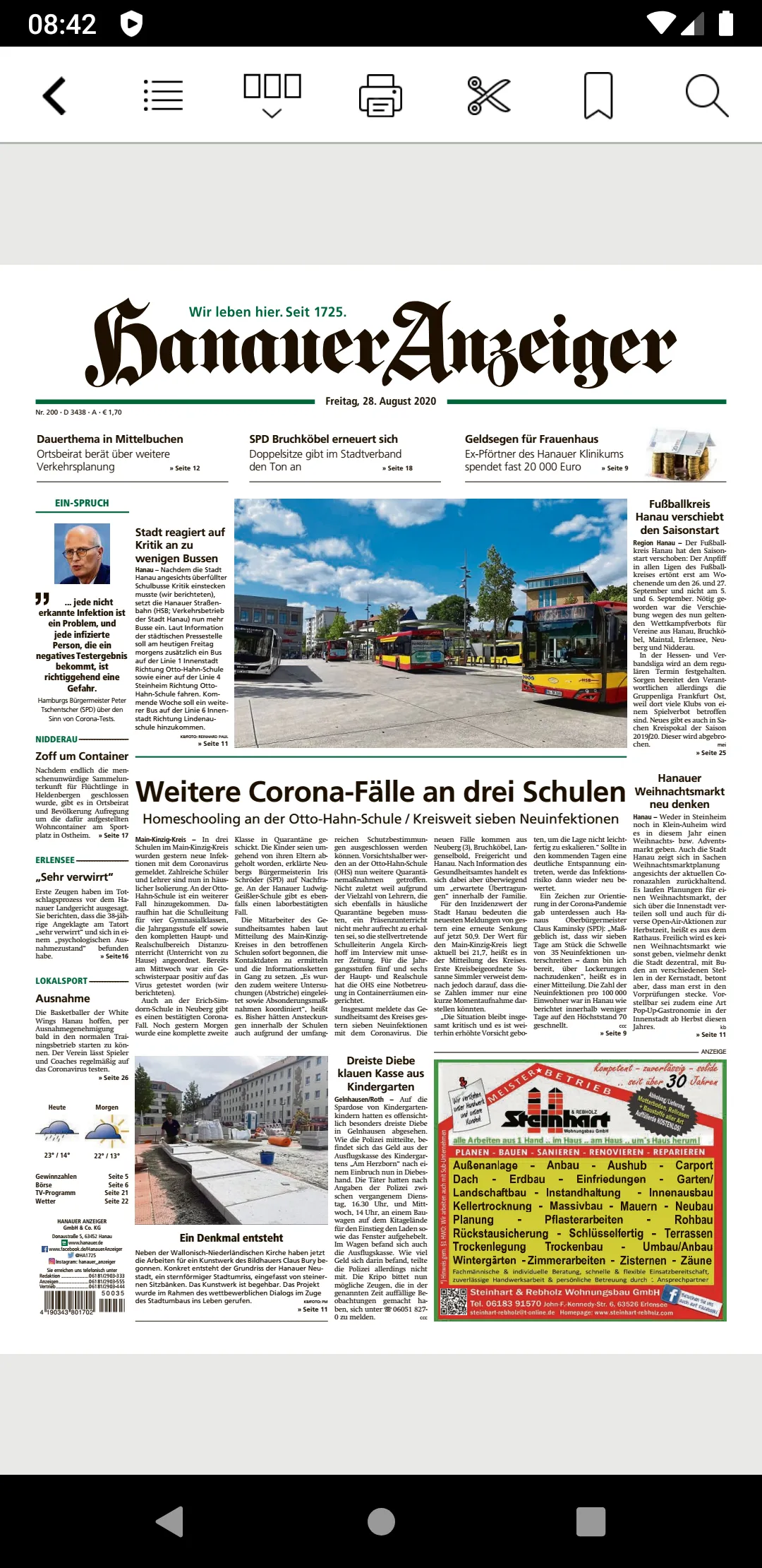 Offenbach-Post E-Paper | Indus Appstore | Screenshot