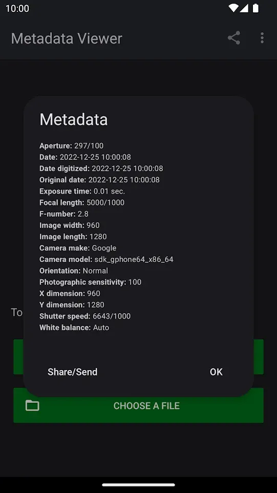 Photo Metadata Viewer | Indus Appstore | Screenshot